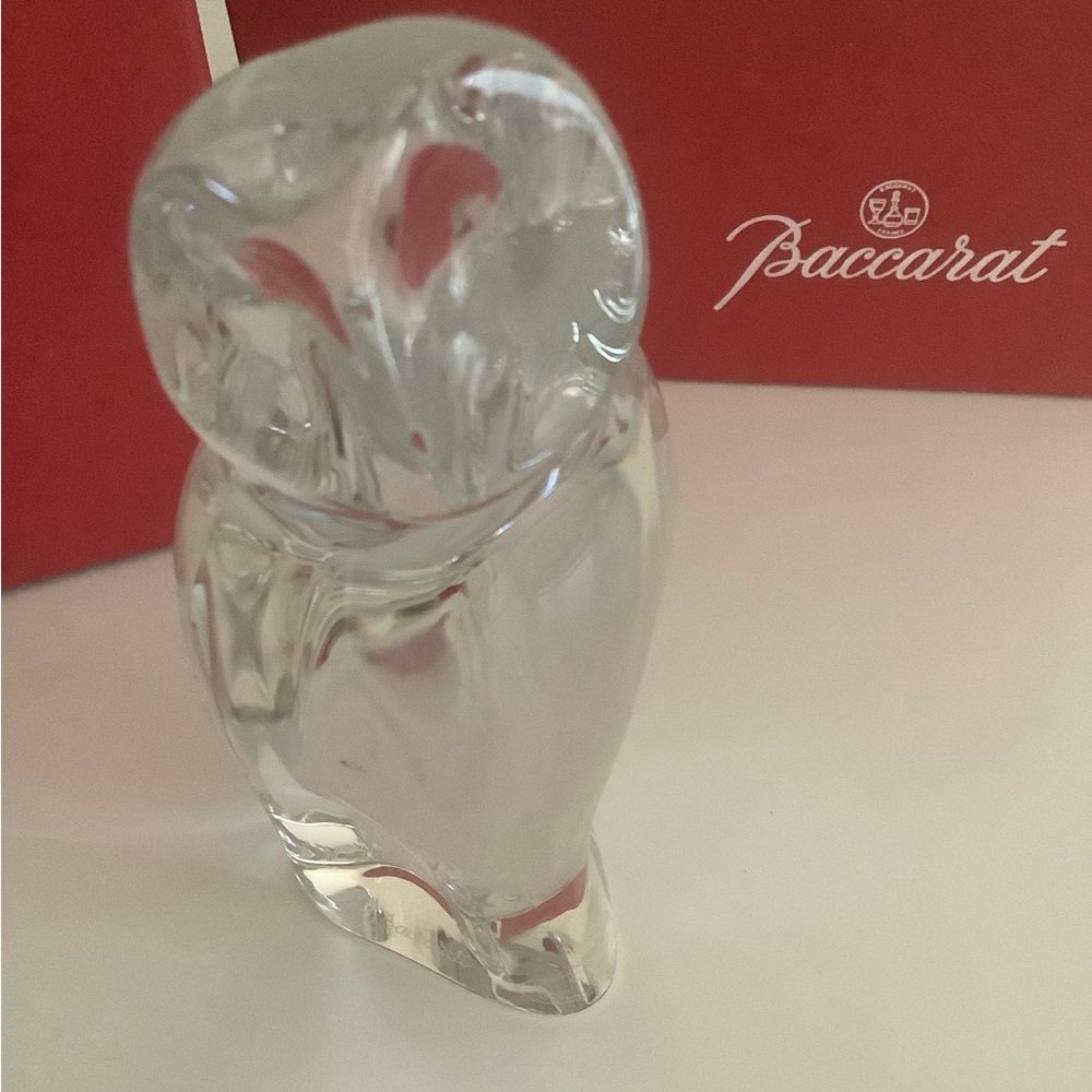 Baccarat Crystal Owl